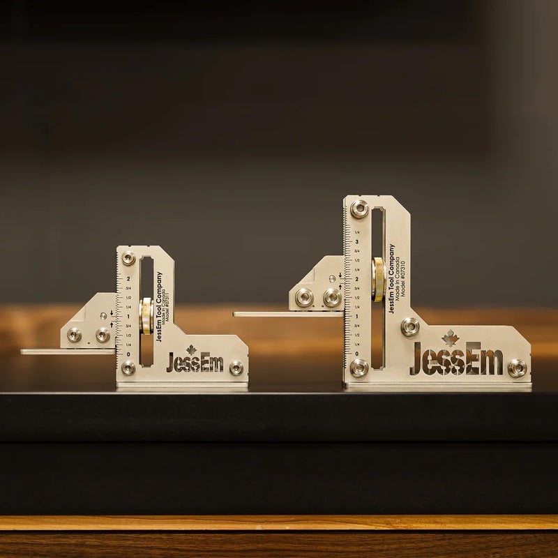 JessEm 07316 14 Gauge Stainless Steel Tool Setting Gauge - Metric - Small - Image 3